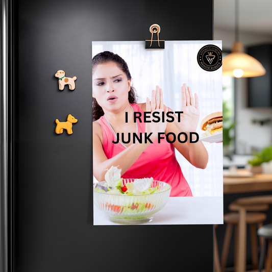 Healthy Eating Affirmation Worksheet