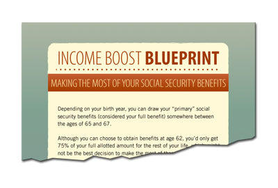 Income Boost Blueprint Making The Most of Your Social Security Benefit