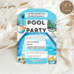 Pool Party Invitation