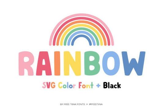 Rainbow Font