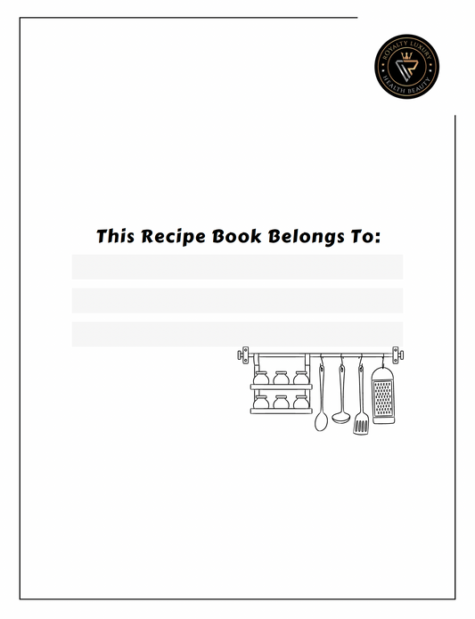 Recipe Book Template