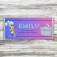 2nd Birthday Chocolate Bar Wrapper