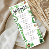 St Patricks Day Menu