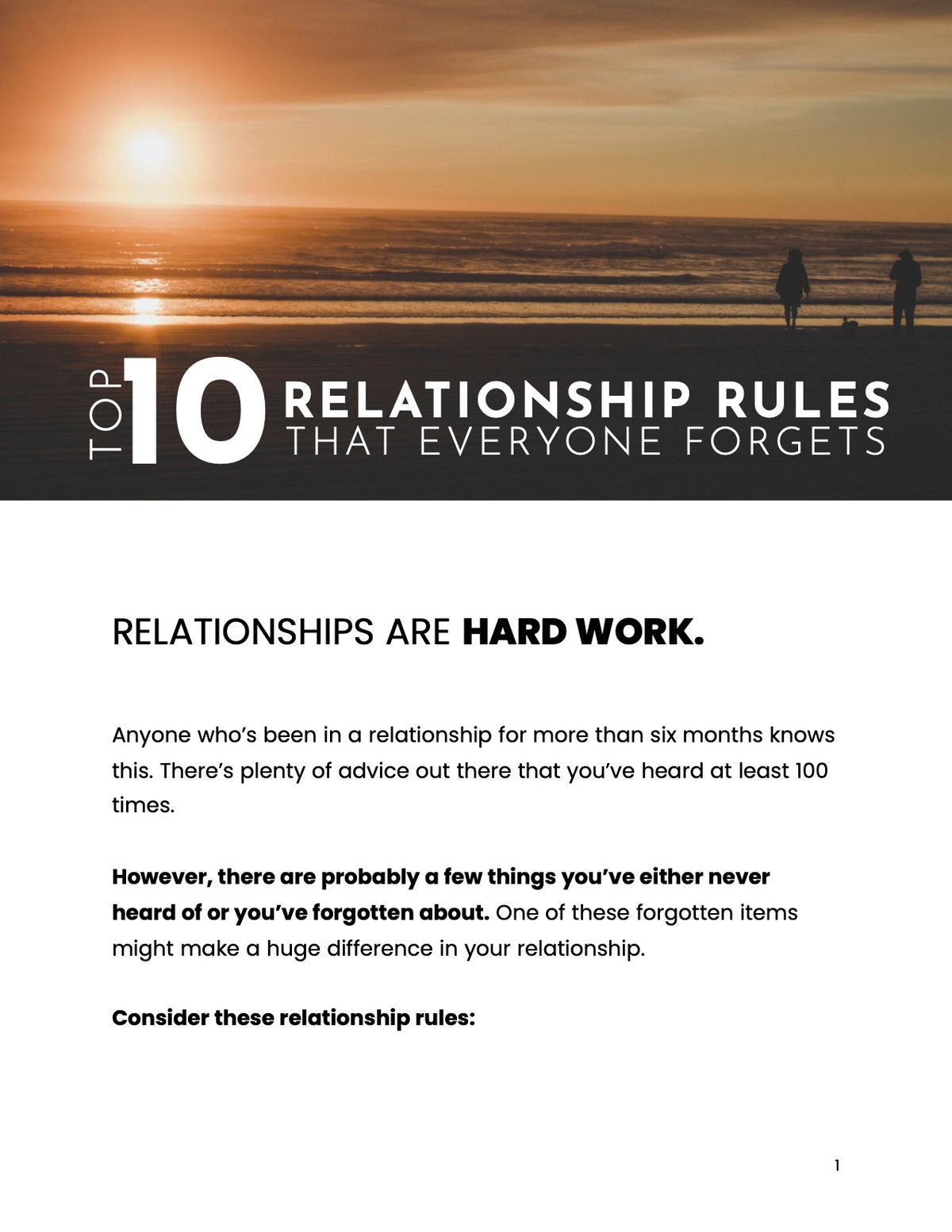Relation Rules Top 10 Relationship Rules That Everyone Forgets | RLHB