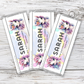 6th Birthday Chocolate Bar Wrapper Female