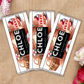 70th Birthday Chocolate Bar Wrapper