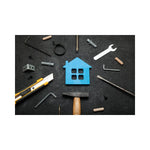 Budget Room Makeovers eBook featuring affordable kitchen, living room, bathroom, bedroom, basement, landscaping, and curb appeal renovation projects under $1,000