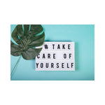 self-care motivational posters printable inspirational wall art PDF