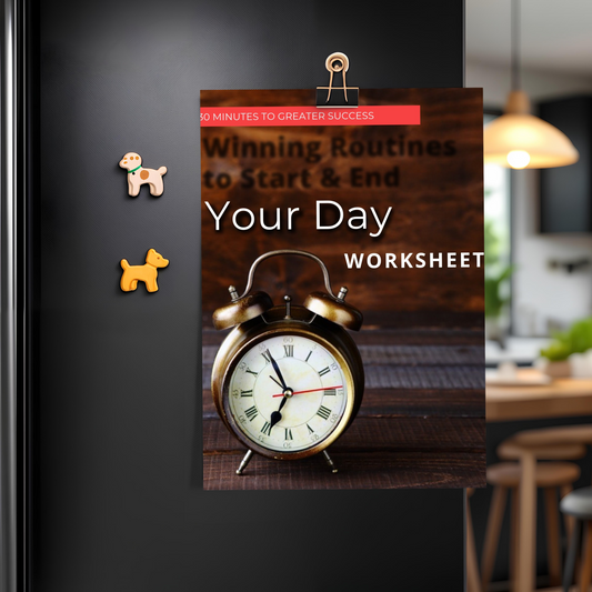 Daily Routine Worksheet