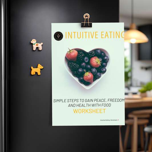 Intuitive Eating Worksheet