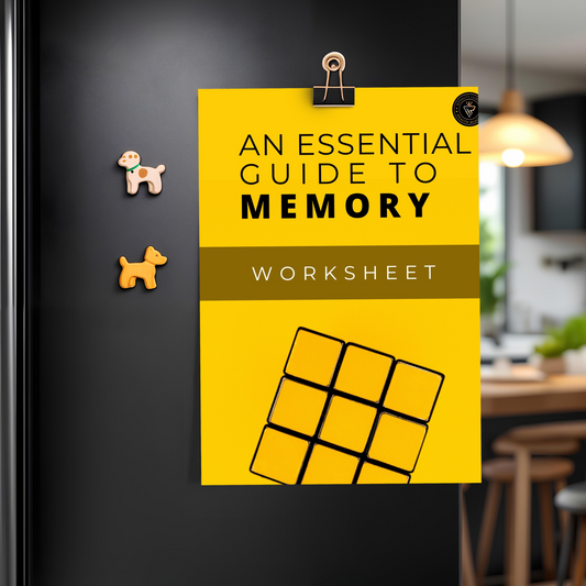 Memory Improvement Worksheet